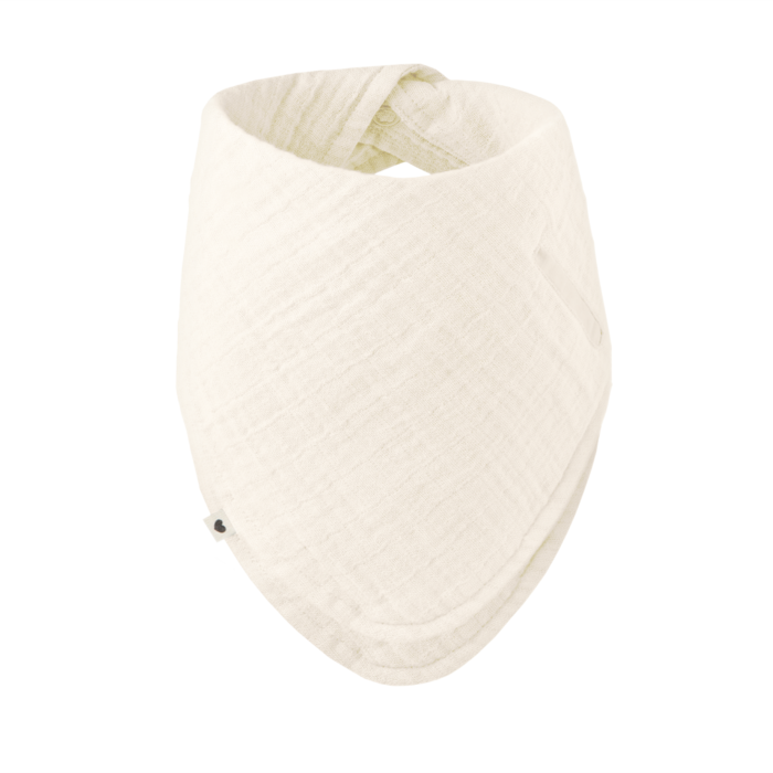 BIBS Kuolalappu Bandana Bib Ivory