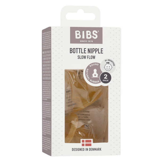 BIBS Tuttipullon Tutteja 2 kpl Slow Flow