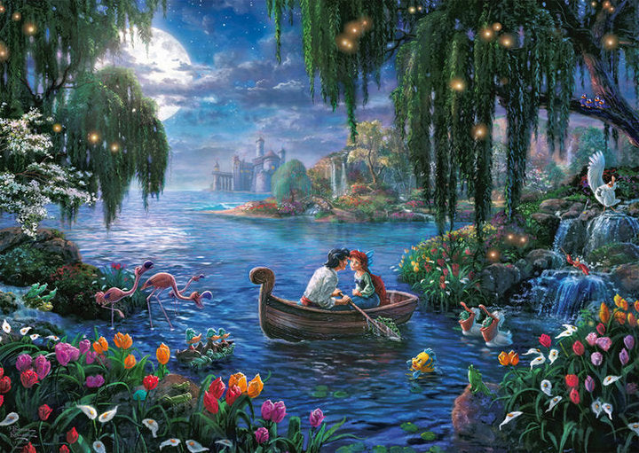 Schmidt Thomas Kinkade 1000 Palan Palapeli Disney The Little Mermaid and Prince Eric