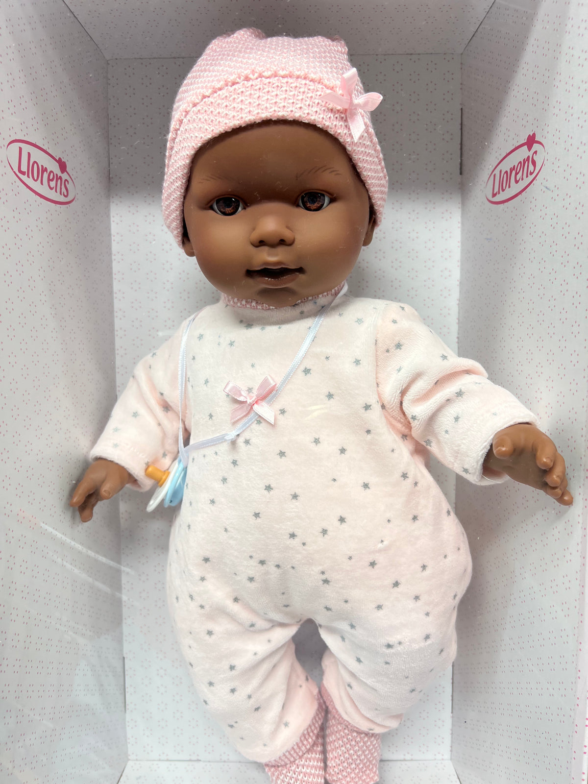 Llorens Zara 42cm, Pehmeävartaloinen Nukke