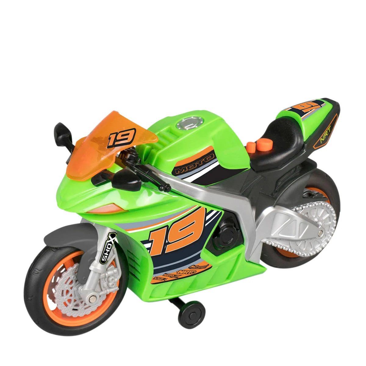 Road Rippers Wheelie Bikes, Moottoripyörä Äänillä ja Valoilla Vihreä