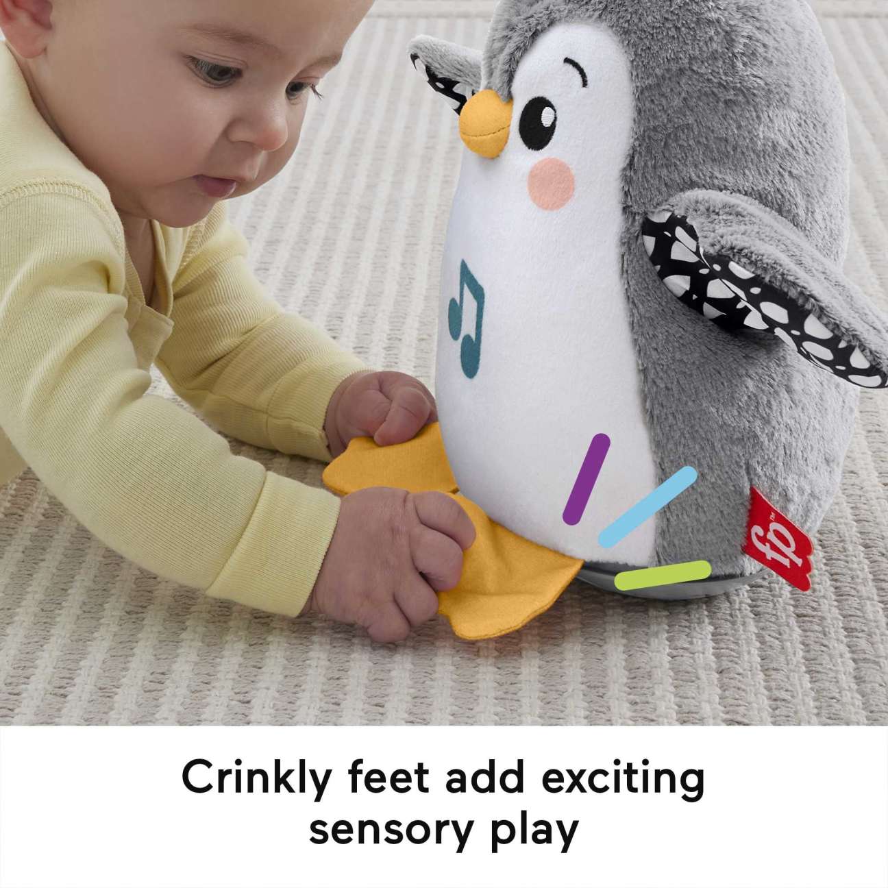 Fisher-Price Flap ja Wobble Pingviini Äänellä