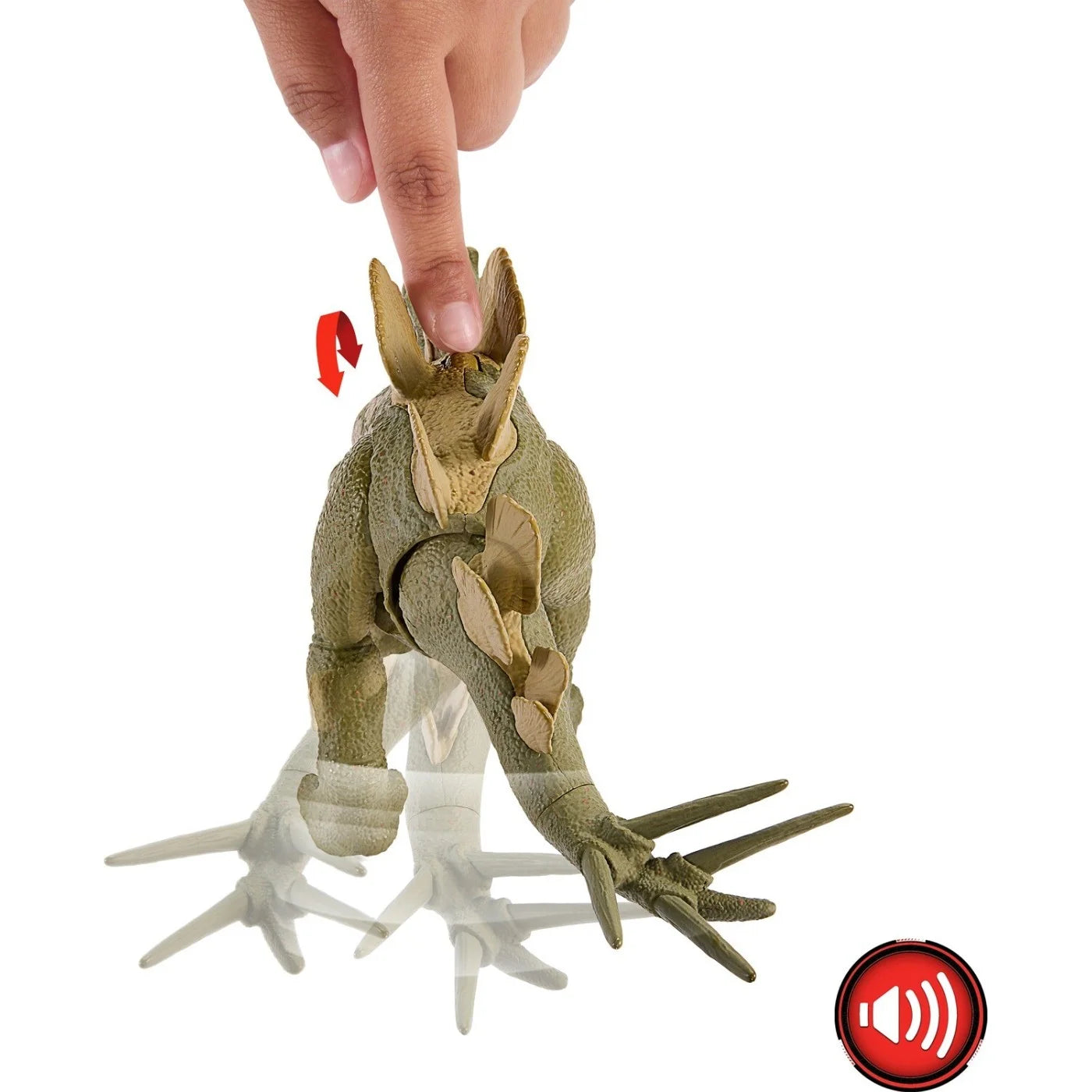 Jurassic World Wild Roar Hesperosaurus Äänillä ja Toiminnoilla