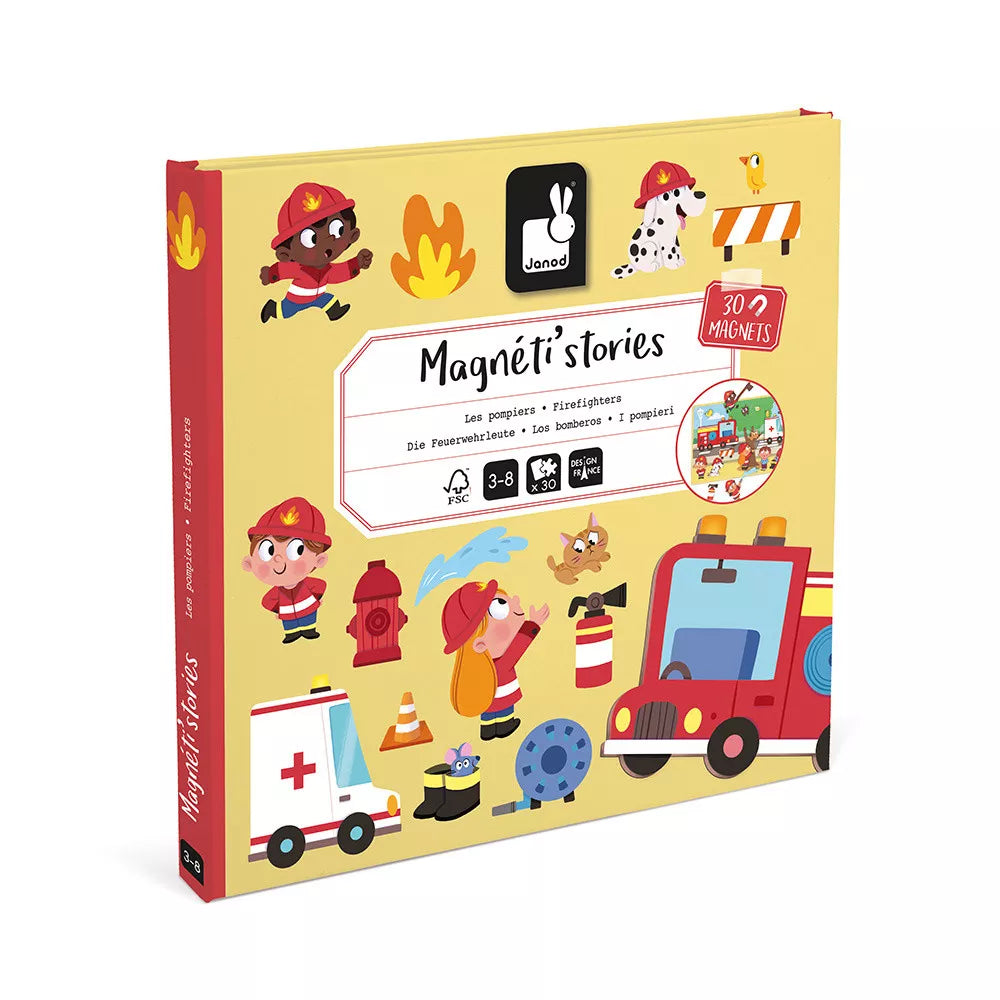 Janod Magneettileikki Hälytystehtävä