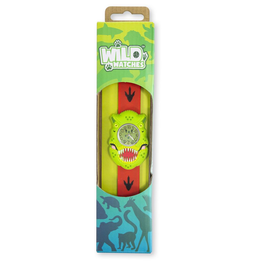 Keycraft Wild Watches Lasten Rannekello Dinosaurus
