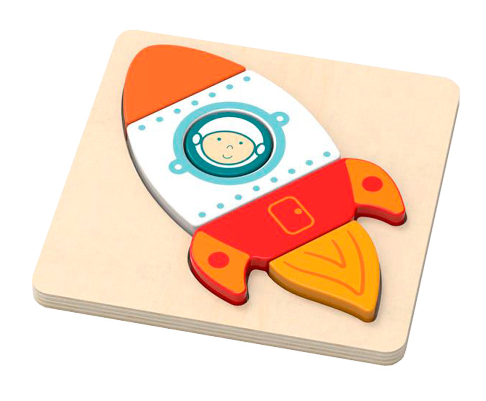 Puinen Palapeli Avaruusraketti