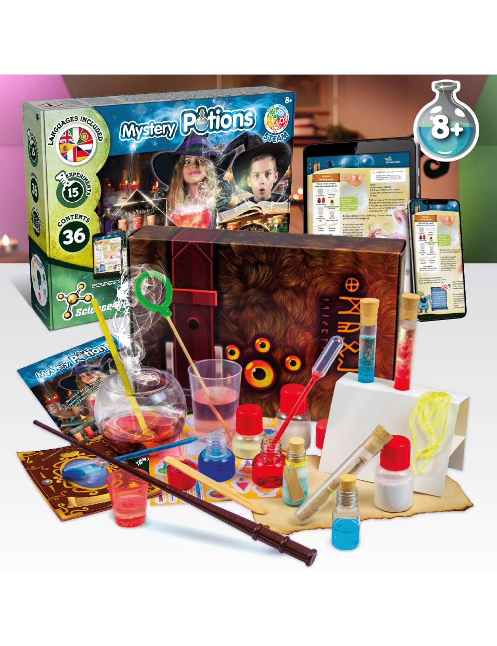 Science4You Mystery Potions Tiedesetti