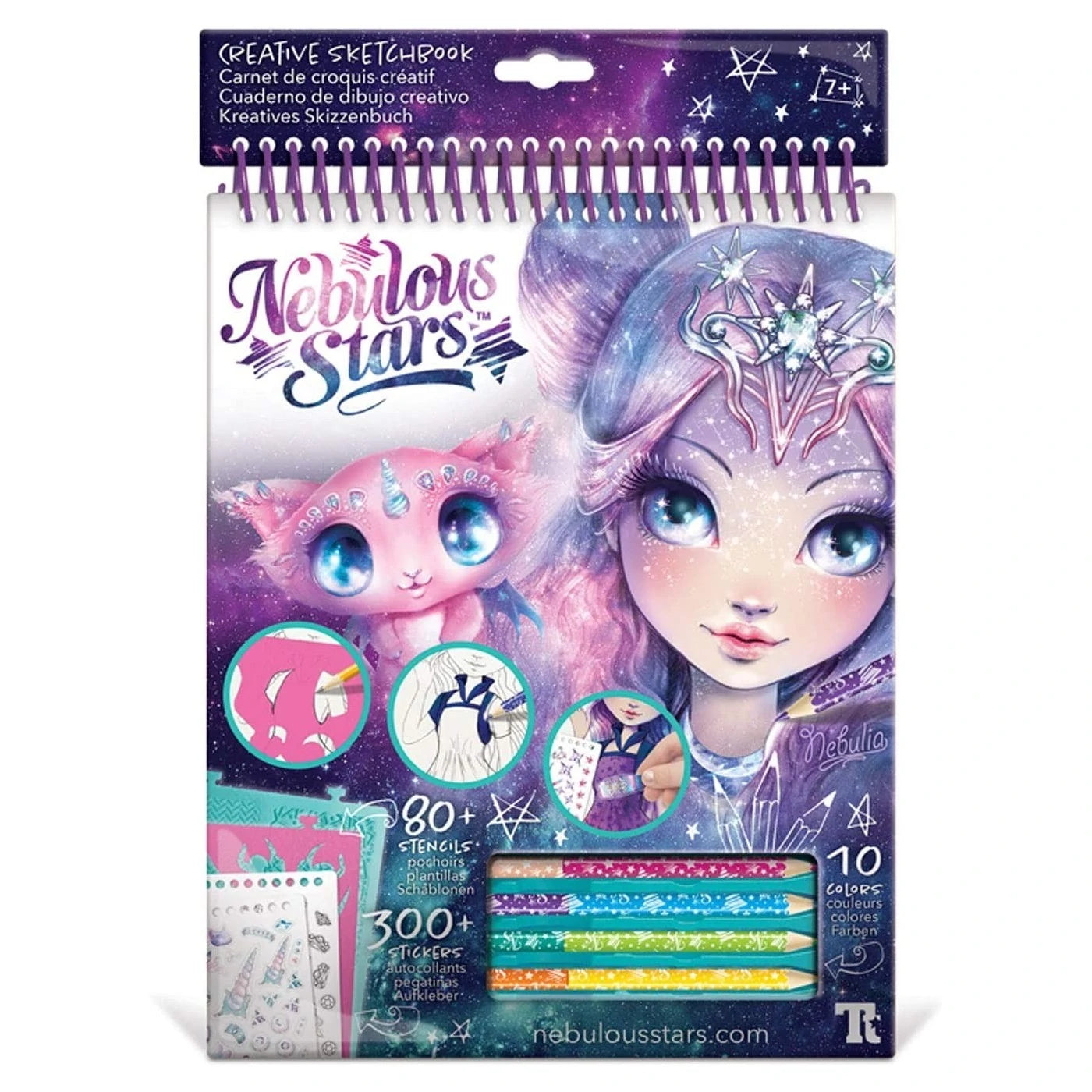 Nebulous Stars Suunnittelukirja ja Kynät