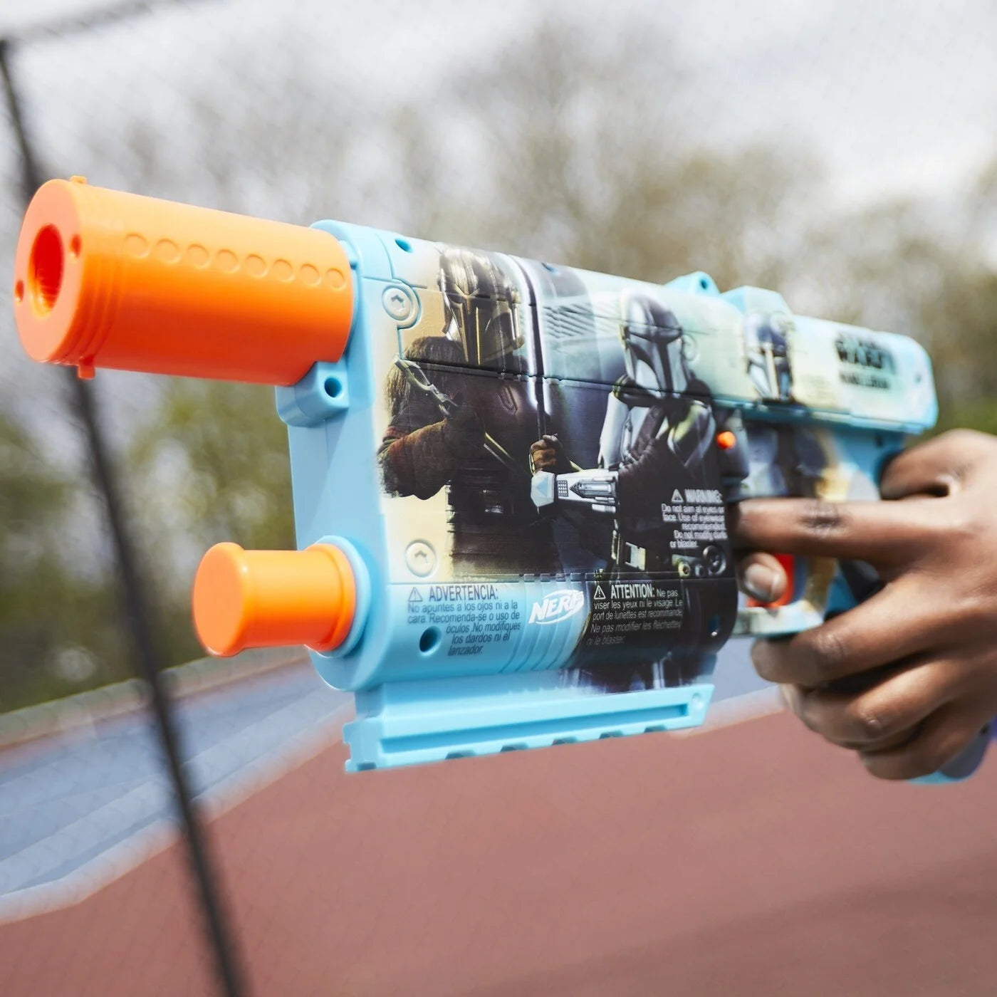 Nerf Star Wars the Mandalorian Ase sekä 8 Ammusta