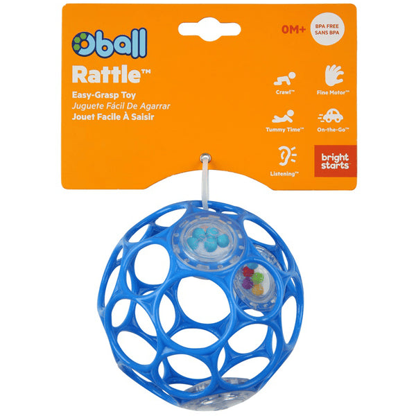 Oball Classic Reikäpallo Sininen Helistimellä