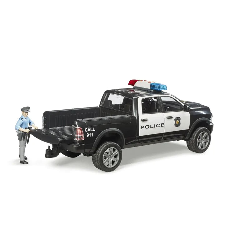 Bruder RAM 2500 Poliisiauto 1:16 Valoilla ja äänillä