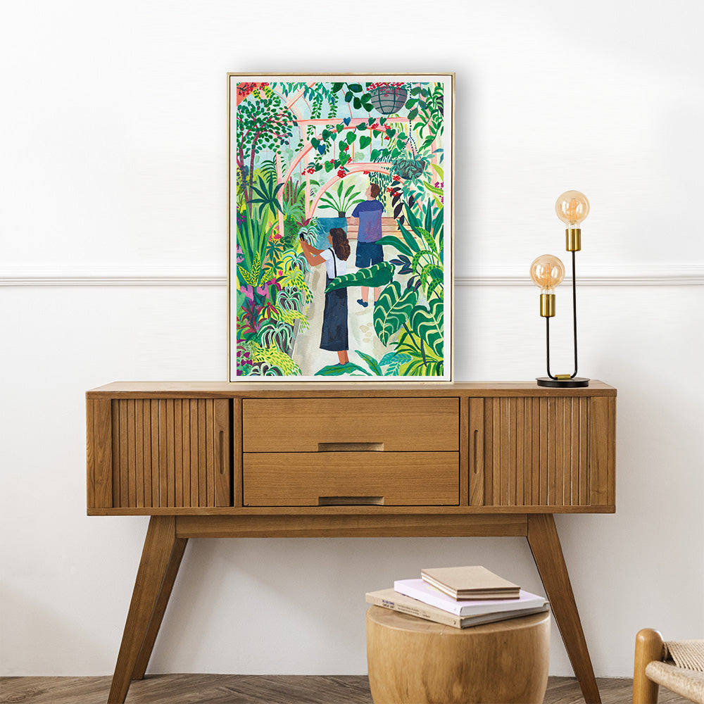 Pieces and Peace 1500 Palan Palapeli Botanical Garden