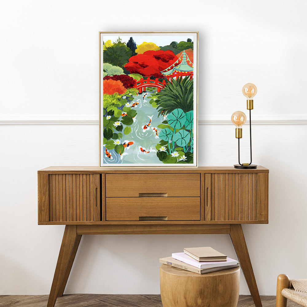 Pieces and Peace 1500 Palan Palapeli Japanese Garden