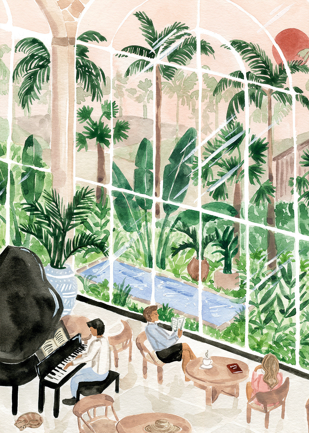 Pieces and Peace 1000 Palan Palapeli Resort Lobby