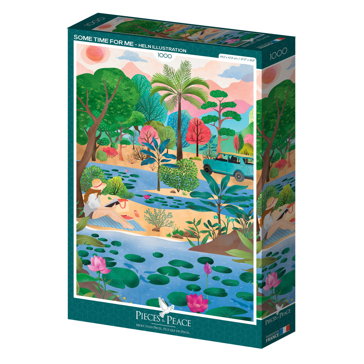 Pieces and Peace 1000 Palan Palapeli Some Time For Me