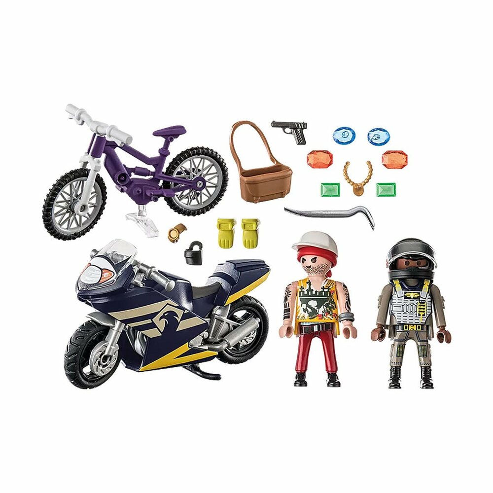 Playmobil 71255 City Action Koruvarkaan takaa-ajo