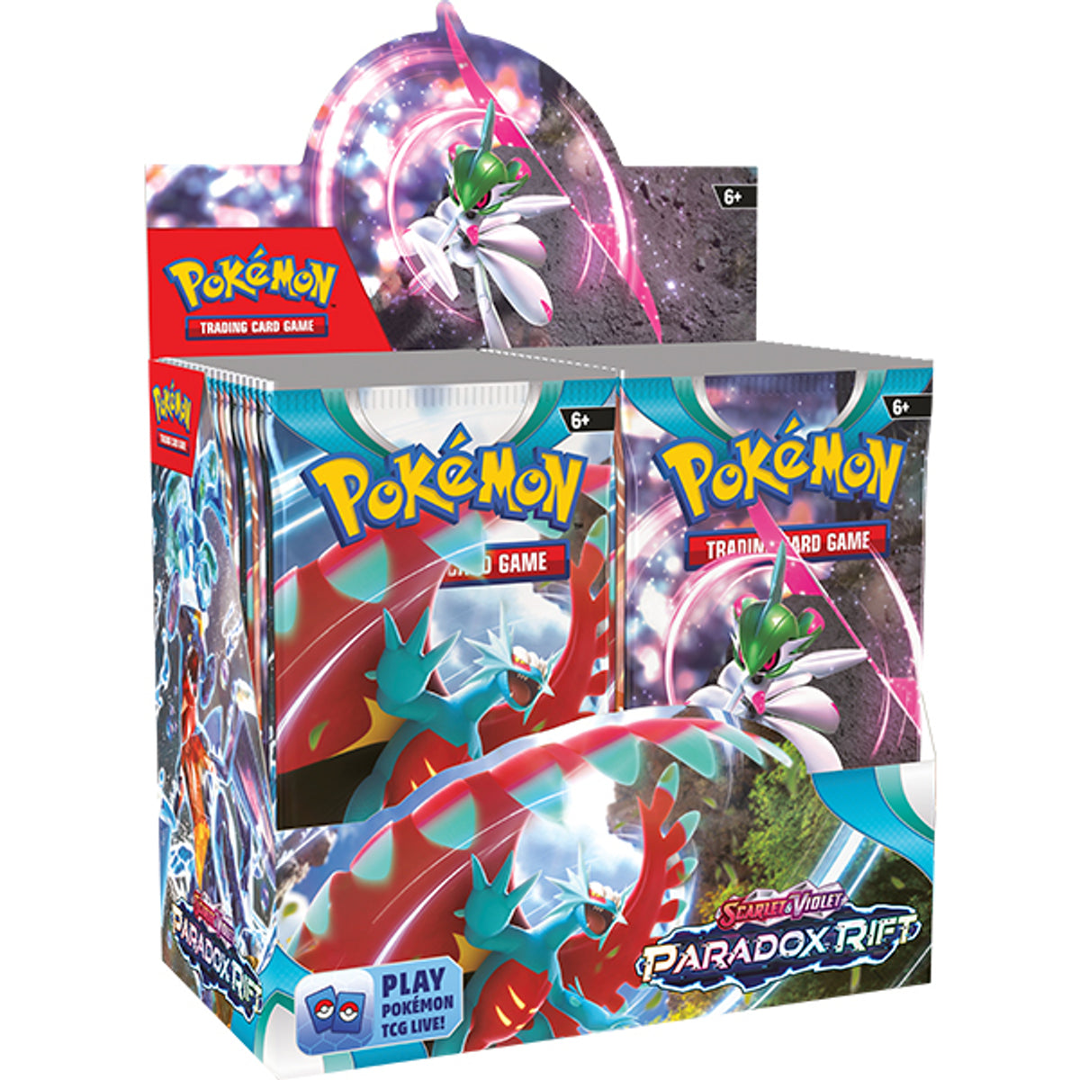 Pokemon Kortit Scarlet & Violet Paradox Rift Boosterpakkaus