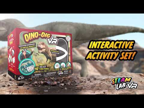 Abacus Interaktiivinen Puuhasetti VR Dinosaurusten Kaivaukset