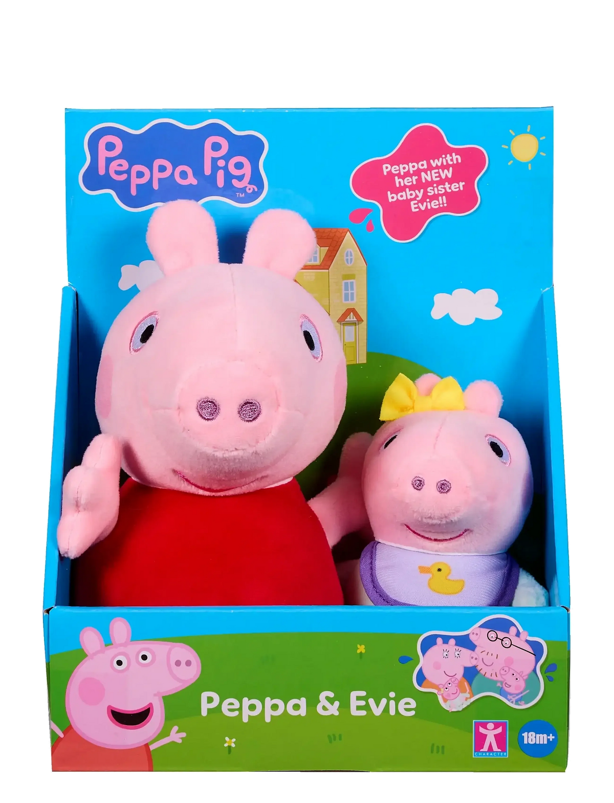 Pipsa Possu ja Evie Vauva Pehmolelu