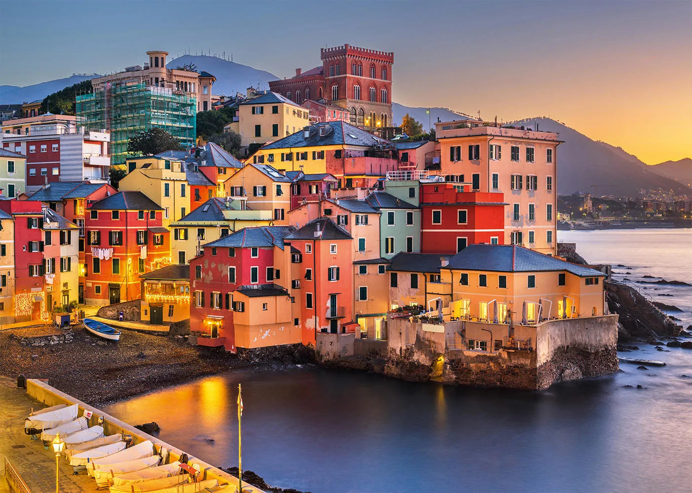 Alipson Puzzle 1000 Palan Palapeli Genoa, Italy