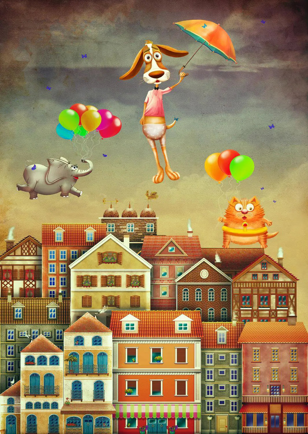 Enjoy Puzzle 1000 Palan Palapeli Above The City