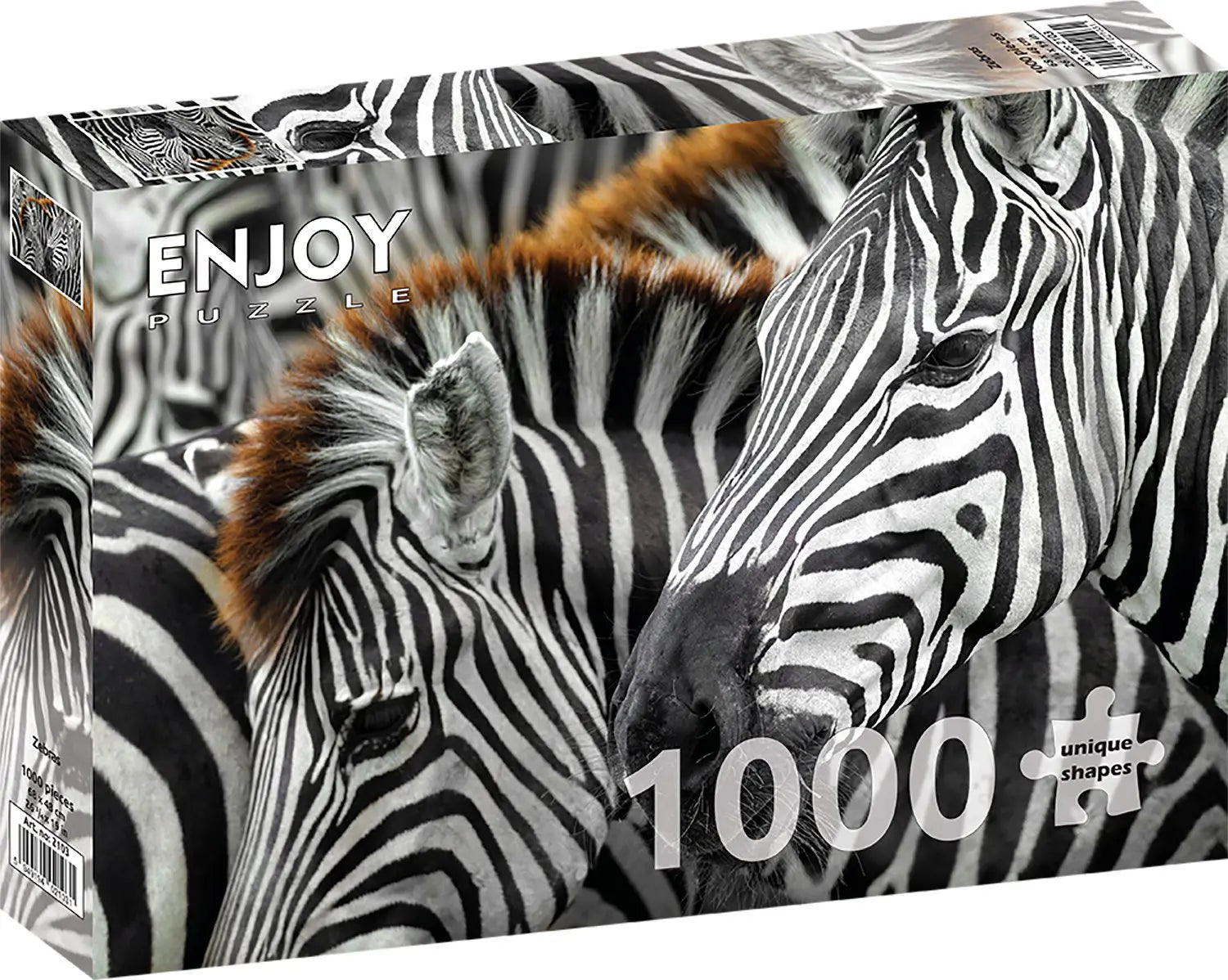 Enjoy Puzzle 1000 Palan Palapeli Zebras