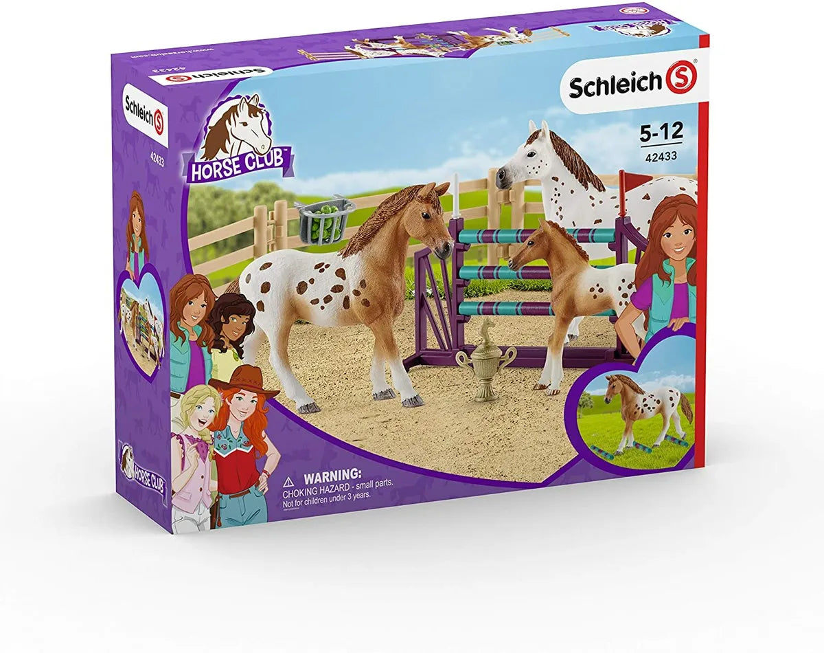 Schleich 42433 Horse Club Lisan Kilpailuharjoitus Sarja