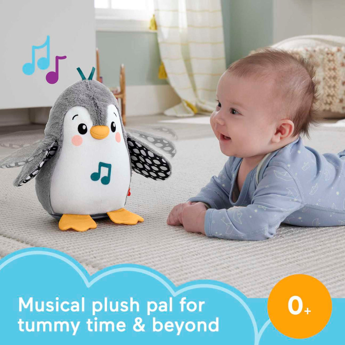 Fisher-Price Flap ja Wobble Pingviini Äänellä