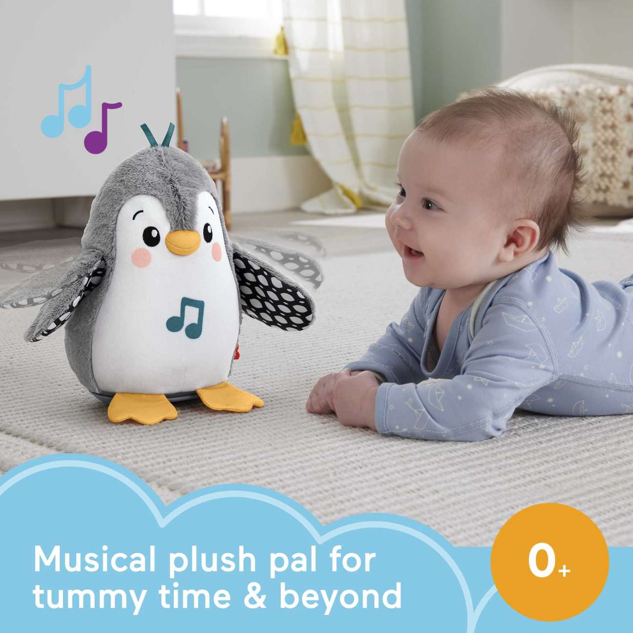 Fisher-Price Flap ja Wobble Pingviini Äänellä