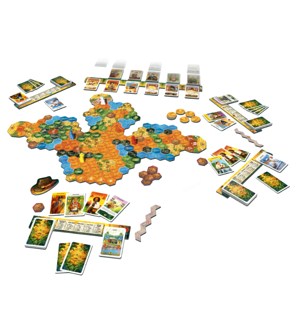 Quest For Eldorado Golden Temples Lautapeli