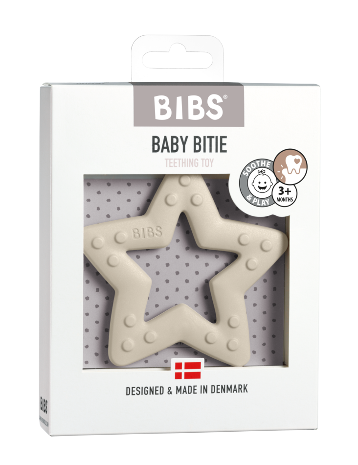 BIBS Purulelu Star Ivory