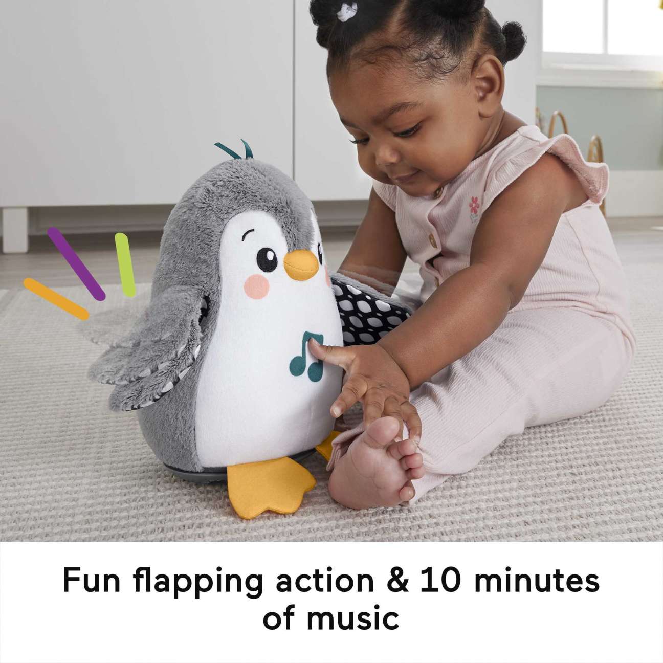 Fisher-Price Flap ja Wobble Pingviini Äänellä
