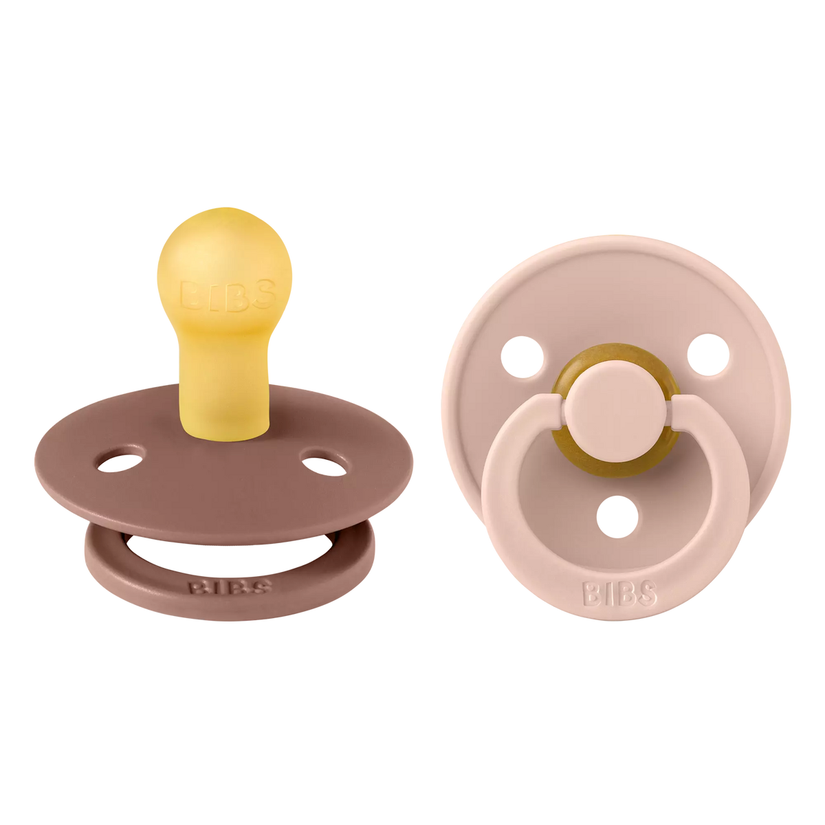 BIBS Colour Tutti 2kpl Koko 1 Woodchuck/Blush