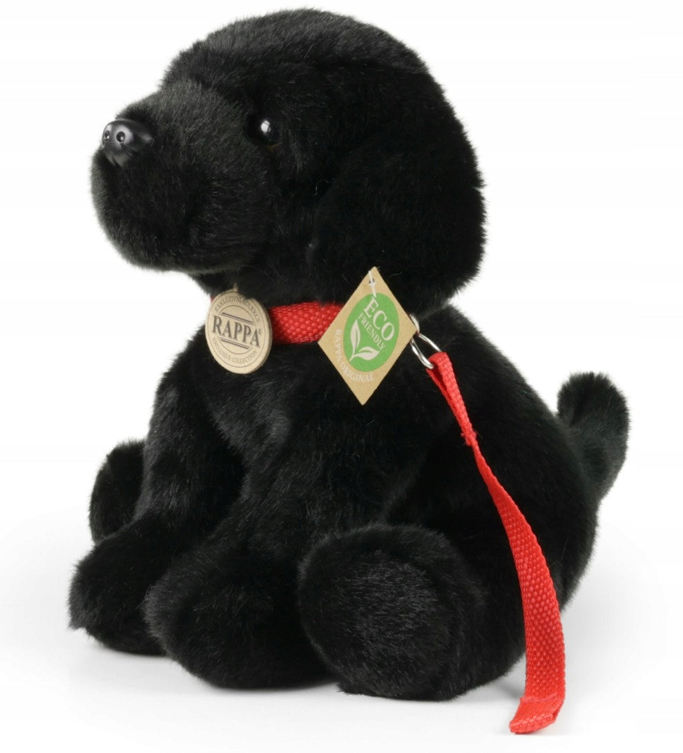 Rappa Eco Friendly Musta Labradorinnoutaja Pehmolelu 28 cm