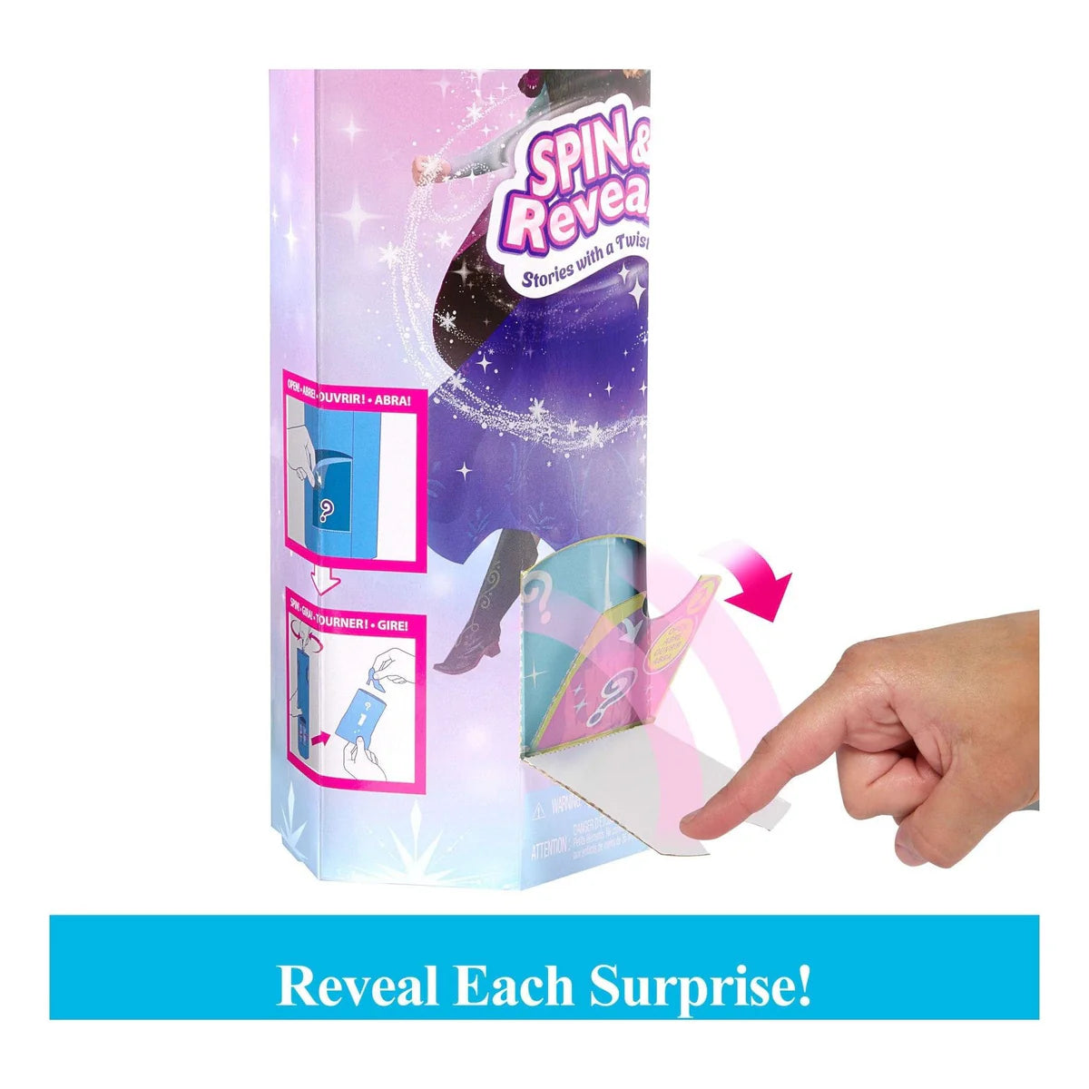 Disney Frozen Spin & Reveal W2 Anna Nukke 30 cm