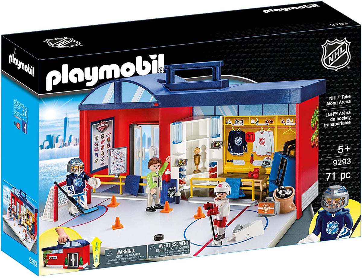 Playmobil NHL 9293 Take Along Arena- Kompakti Areena