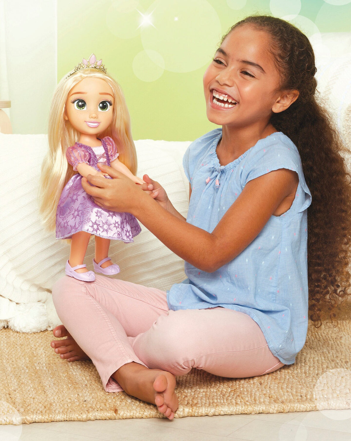 Disney Tähkäpää Rapunzel Nukke 38cm