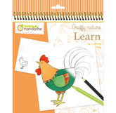 Graffy Nature Opettele Piirtämään 24 Kuvaa Farmieläimet