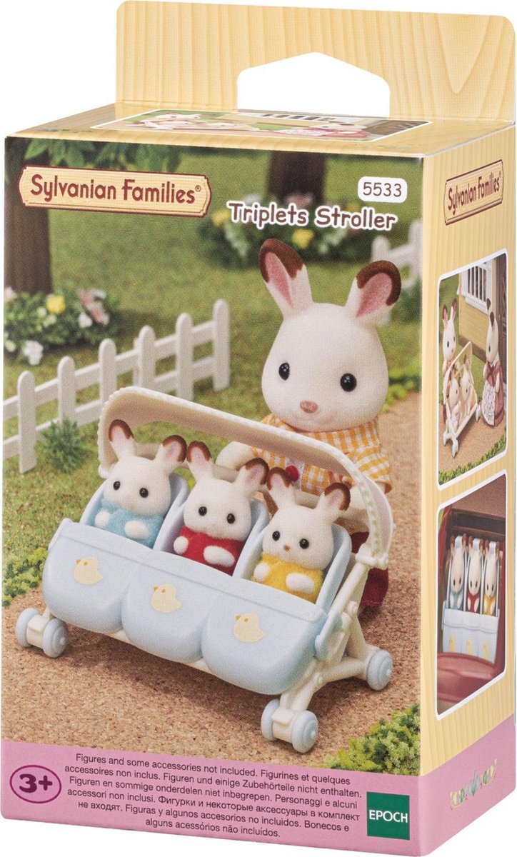 Sylvanian Families Kolmosten Rattaat