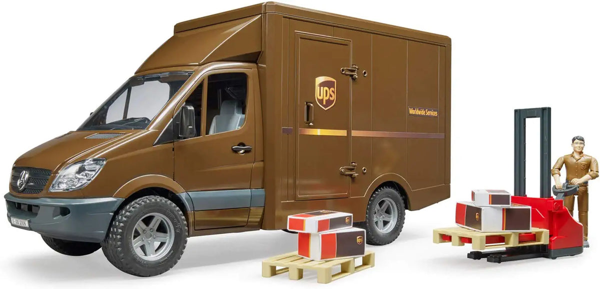 Bruder 02678 MB Sprinter UPS Jakeluauto ja Trukki 1:16