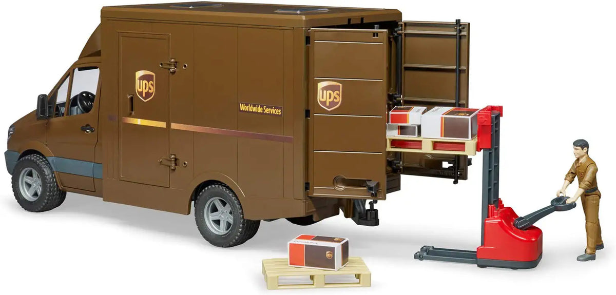 Bruder 02678 MB Sprinter UPS Jakeluauto ja Trukki 1:16
