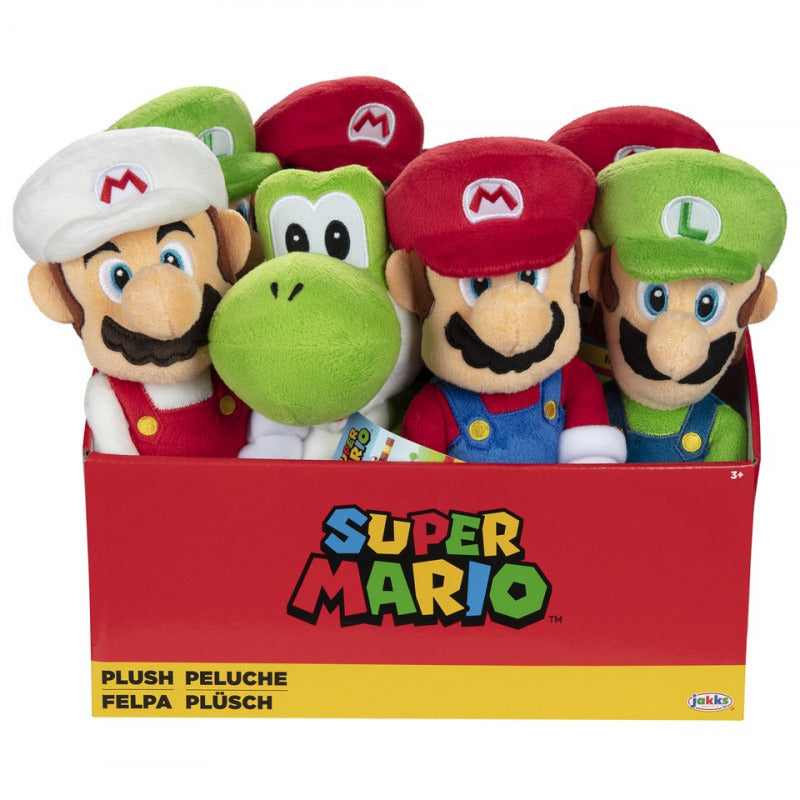 Super Mario Fire Mario Pehmo 24cm