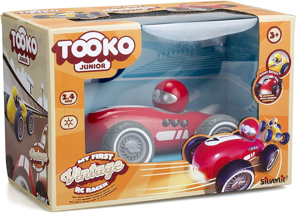 Tooko Junior My First Vintage Radio Ohjattava Auto Punainen