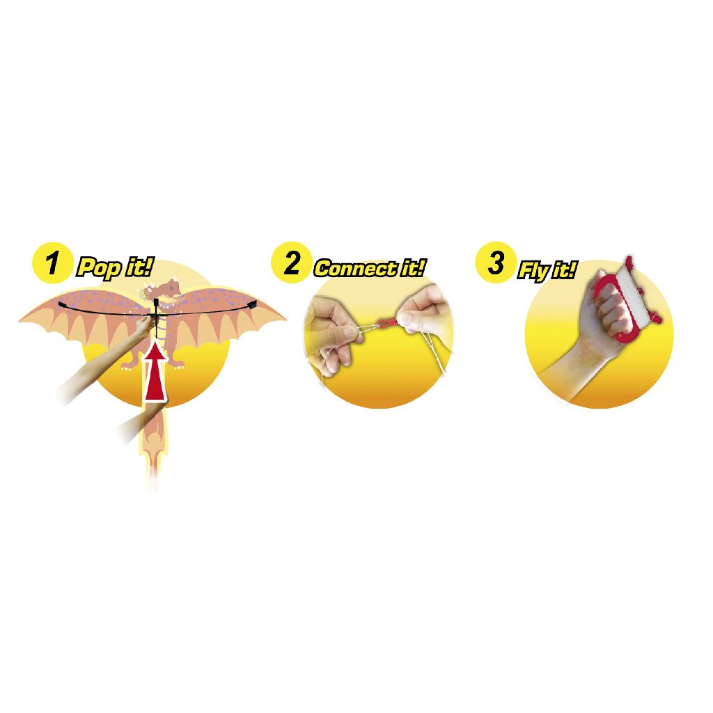 Rhombus 3D Leija Lohikäärme
