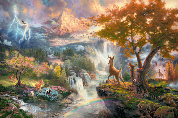 Schmidt 1000 Palan Palapeli Disney, Bambi