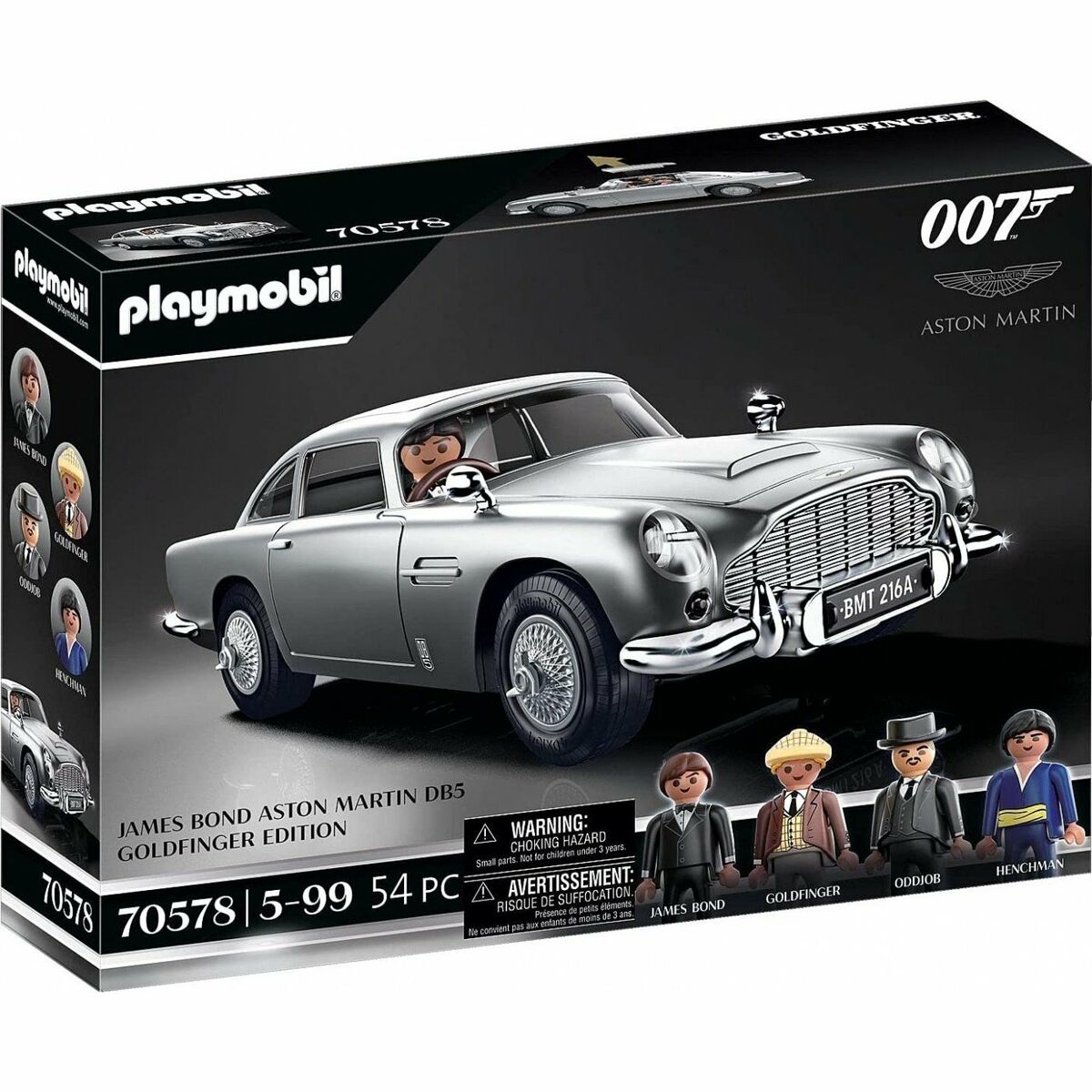 Playmobil 70578 James Bond Aston Martin DB5 Goldfinger Edition