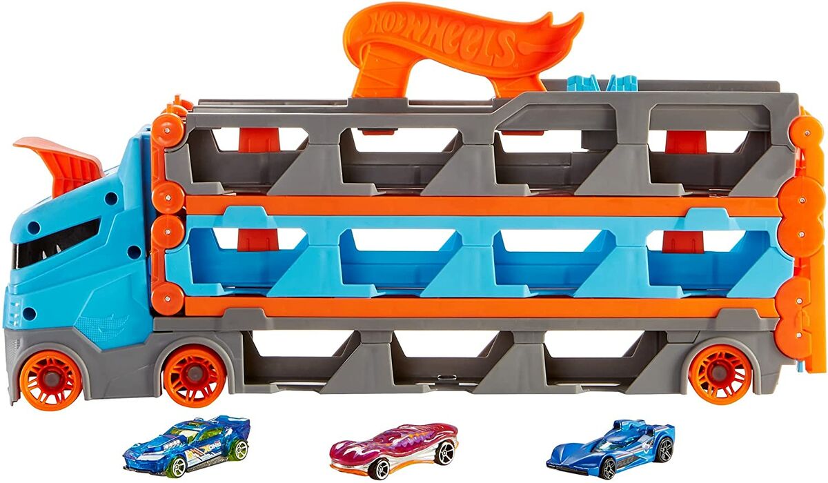 Hot Wheels City Speedway Hauler Leikkisetti