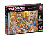 Wasgij Destiny 25 Games Night! 1000 Palan Palapeli