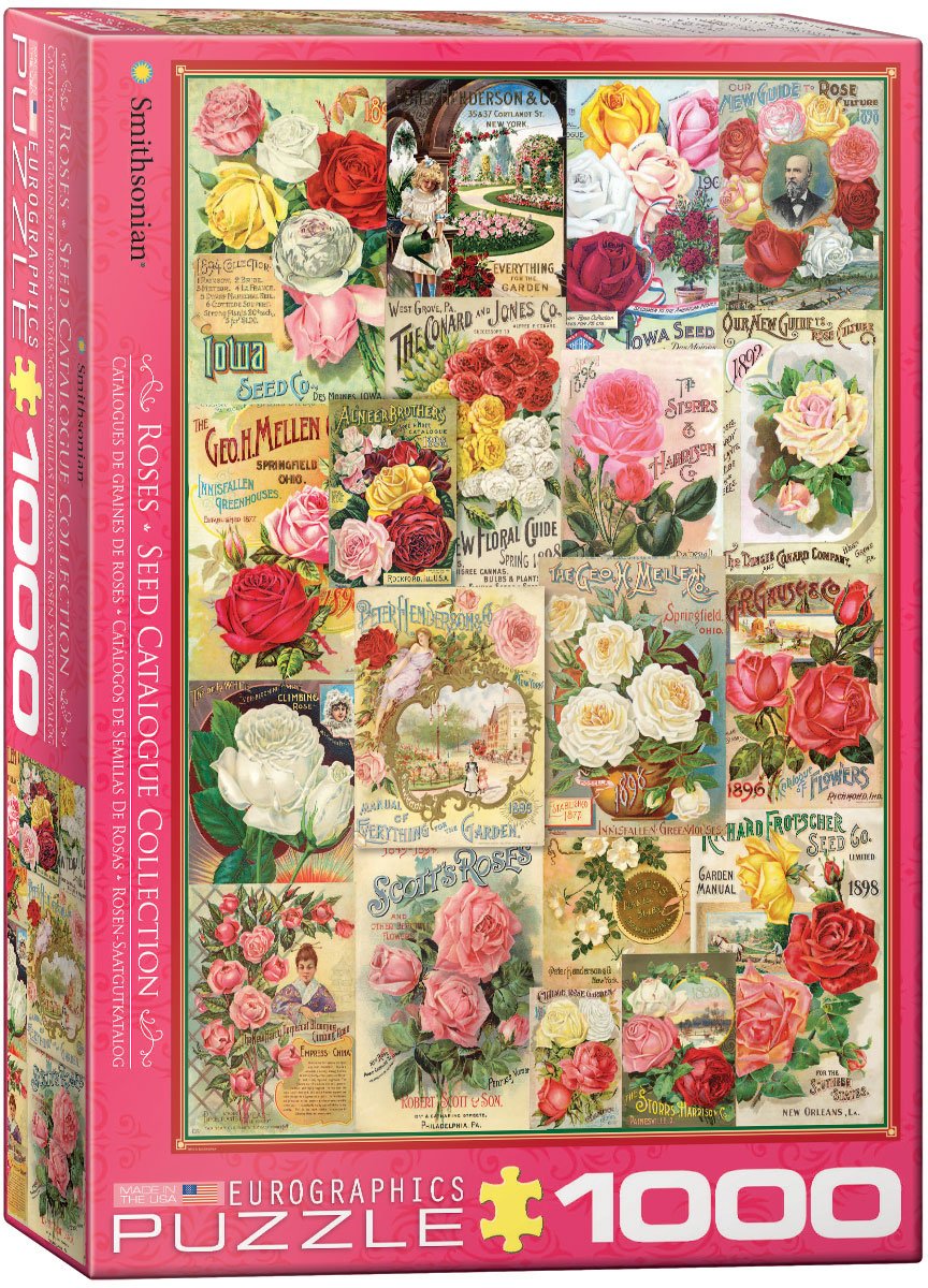 Eurographics 1000 Palan Palapeli Roses