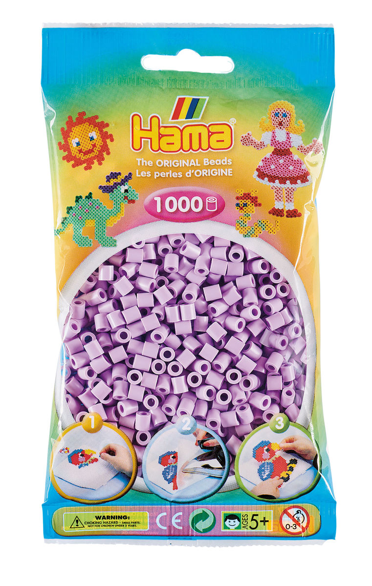 Hama Helmet Midi 1000 kpl Lila Pastelli